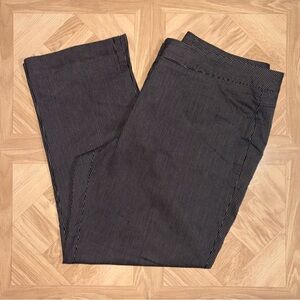 Size 14 35x26 - Worthington Stretch Straight Leg Striped Casual Dress Pants